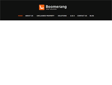 Tablet Screenshot of boomerang-ar.com